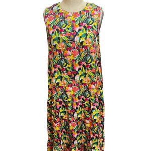Liquorish Floral Maxi Dress | Sleeveless Boho Maxi | Size 14